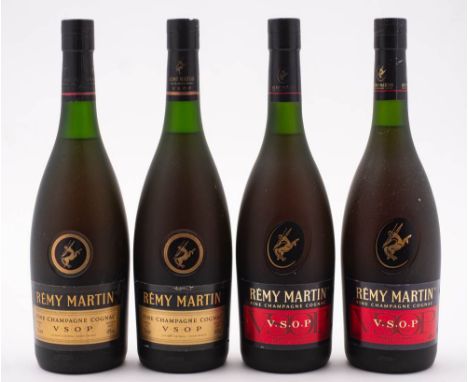 Four bottles of Remy Martin VSOP Cognac: (4) 