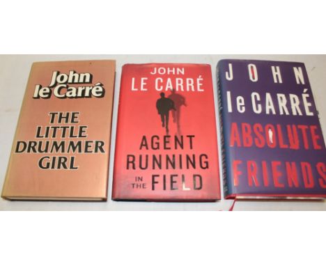 Le Carre (John) Absolute Friends, 2004 signed by John Le Carre with local dedication and two other first edition volumes incl