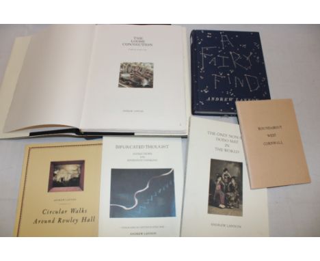 Lanyon (Andrew) The Loose Connection - A Build Up of Static in Art, 1 vol limited edition 86/253 signed by Andrew Lanyon in s