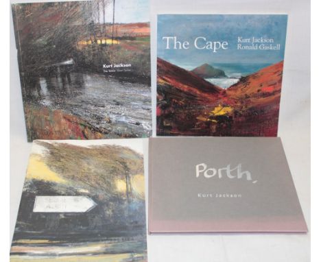 Jackson (Kurt) Four art volumes including The Road to St Just, signed, Porth, signed and two others (4) 