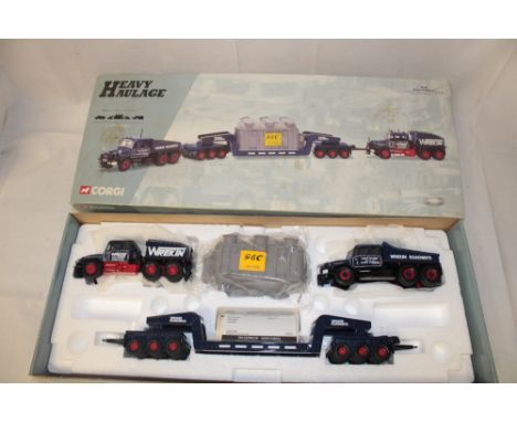 A Corgi Toys limited edition heavy haulage Wrekain Roadways set in original box 