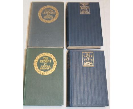 Bennett (A) The Gates of Wrath, 1 vol first edition 1903; Teresa of Watling Street first edition 1904 and two others (4) 