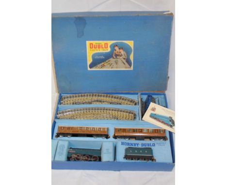 Hornby Dublo - EDP1 "Sir Nigel Gresley" passenger train set in original box 