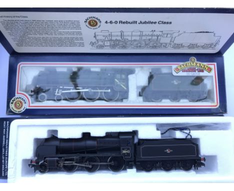 A Bachmann Jubilee class 00 class 'Phoenix' train and a Bachmann Branch-line train. Boxed (2)