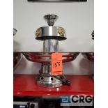 Stainless steel champagne fountain