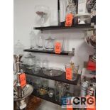 Lot of asst glassware