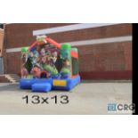 Toy Story bounce house with blower