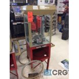18 inch portable popcorn cart