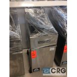 American Range stainless steel portable 2 basket frialator, propane converted