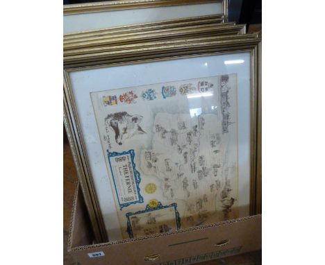 Hunting maps, Leicestershire - Brian Hollingshead (7)