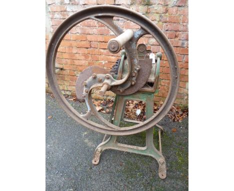 19th century Chaff cutter - Bamford & Sons 355 MkC - A Marshall, Loughborough 