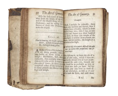 NYE, Nathaniel, Mathematician, Master Gunner of the City of Worcester, The Art of Gunnery, wherein is described the true way 