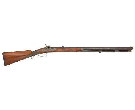 A FINE .900 CALIBRE PERCUSSION RIFLE FOR LARGE GAME BY W. G. RAWBONE PATENTEE AND MANUFACTURER, CAPE TOWN, NO. 2591, CIRCA 18