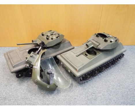 Two large army tanks and similar (2)