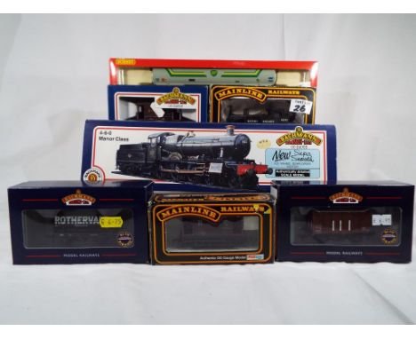 Model railways - a collection of OO gauge rolling stock comprising Mainline tank locomotive 0-6-0T black BR livery, op no 687
