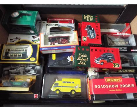 A collection of approximately 23 diecast model motor vehicles to include Corgi Fighting Machines, Mattel Grand Prix Racers, V