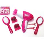Barbie Hair Dressing Set With Hair Dryer and Accessories. RRP £22.99 L4