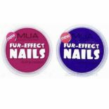 24 x Make Up Acadamy Fur Effect Nails Boo Fluff - RRP £4.50 Each