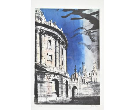 John Piper (1903-1992) Radcliffe Camera, limited edition lithograph, signed and numbered 148/150 in pencil, 64 x 45cm 