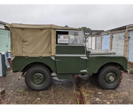 A Series 1 Land Rover - supplied to the British Army in 1951 and decommissioned in 1963, extensive work was carried out on th