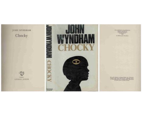Unsigned hardback book titled Chocky Author John Wyndham First Published 1968. Publisher: Michael Joseph Pages 183. Good cond