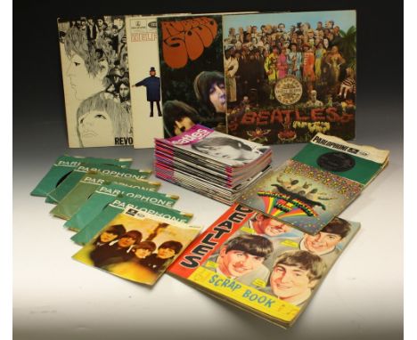 Vinyl Records - LP's and 7” singles including The Beatles - Revolver - PMC 7009 - matrix runout - side A - stamped XEX 605-2,