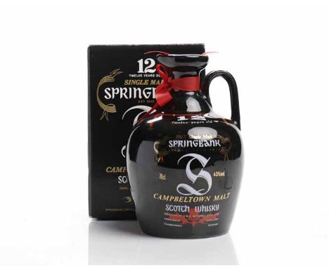 SPRINGBANK 12 YEARS OLD FLAGON
Campbeltown Single Malt Scotch Whisky. Distilled by J. & A. Mitchell & Co., Ltd. 70cl, 43% vol