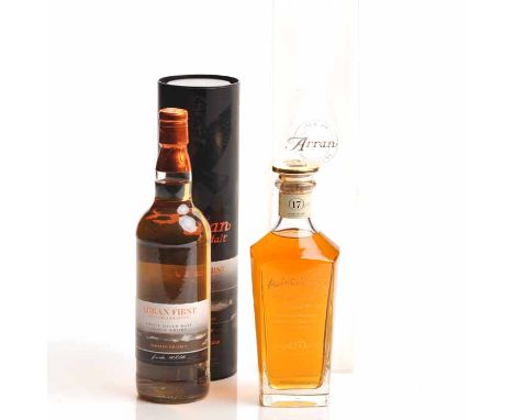 ARRAN ROBERT BURNS 17 YEAR OLD
Superior Blended Old Scotch Whisky by Arran Distilleries. 70cl, 43% volume, with plastic carry