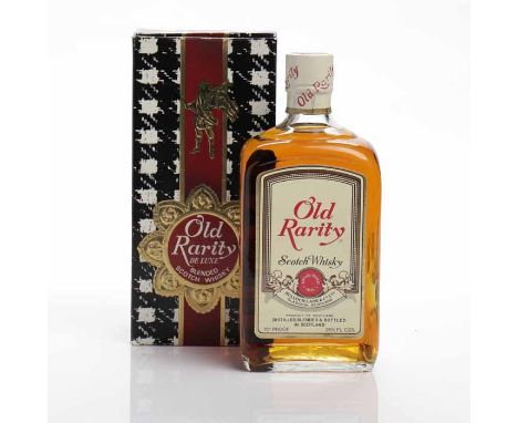 OLD RARITY
Blended Scotch Whisky. Distilled, bottled and blended by Bulloch Lade & Co. 262/3 fl.oz, 70°Proof. in box. CONDITI