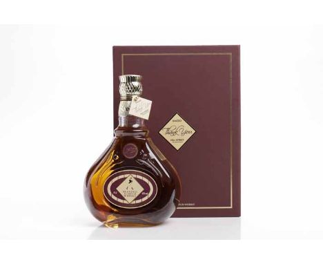 JOHNNIE WALKER  'THANK YOU HILL STREET'
Blended Scotch Whisky. Created in honour of Hill Street, Kilmarnock. 75cl, 43% volume
