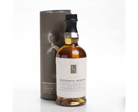 HAZELWOOD CENTENNIAL RESERVE AGED 20 YEARS
Single Malt Scotch Whisky. A marriage of one hundred specially selected casks in c