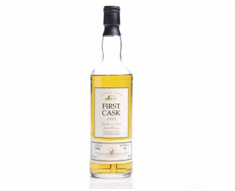 HIGHLAND PARK 1974 FIRST CASK 20 YEARS OLD
Highland Single Malt Scotch Whisky. Distilled 9th April 1974. Cask No. 4333, bottl