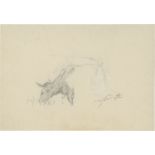 Corinth, Lovis: Grasende Kuh