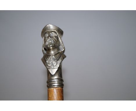 Gents Walking Stick Head and Shoulder Handle