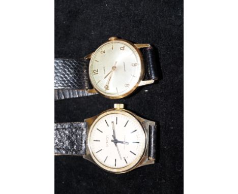 Gents Timex 1960's Wristwatch together with a Gents Saxon Wristwatch. Both Working