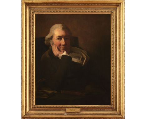 SIR HENRY RAEBURN R.A. (SCOTTISH 1756-1823)  HALF LENGTH PORTRAIT OF ROBERT CUNNINGHAM GRAHAM OF GARTMORE AND FINLAYSTON   Oi