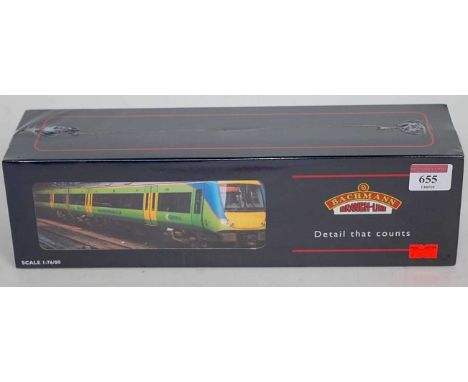 Bachmann 32-451A class 170/1 Turbostar 2 car DMU factory weathered Central Trains green livery, item still in outer shrink wr