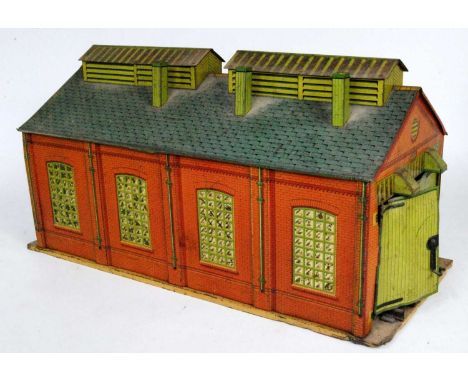 Two trays containing quantity of Hornby clockwork track and points, most items boxed (FG-BFG) and accessories for spares or r