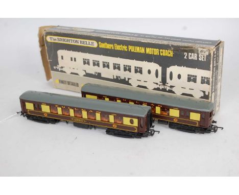 Wrenn W3006/7 Brighton Belle 2-car set, brown and cream (NM-BP)