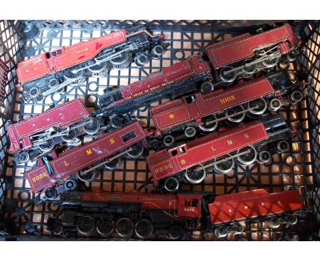 Six locomotives kit bashed/scratch built on proprietary chassis, Garrett 'The Pride of Great Britain', 2 4-6-4 tank engines, 