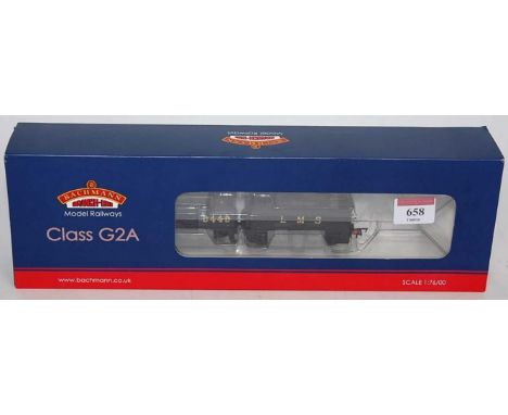 Bachmann 31-476 LMS black No. 9449 class G2A 0-8-0 engine and tender, DCC ready (NM-BNM)