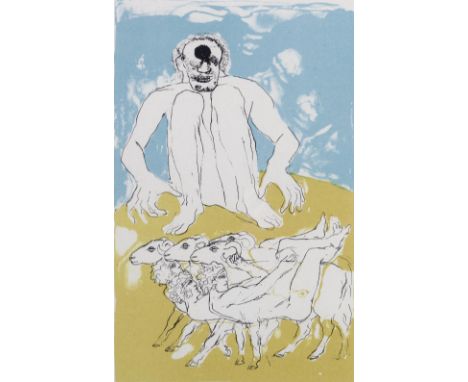 Elizabeth Frink (1930-1993) Cyclops from The Odyssey 2/30, signed, titled and numbered in pencil (in the margin) lithograph i
