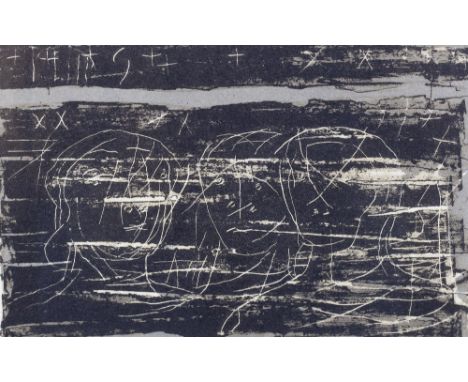 Henry Moore (1898-1986) Three Heads, 1973 (Cramer 376) 42/75, signed and numbered in pencil (in the margin) lithograph 10.5cm