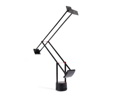 Richard Sapper (1932-2015) for Artemide Tizio desk lamp, design conceived 1972 black patinated metal 74cn across.