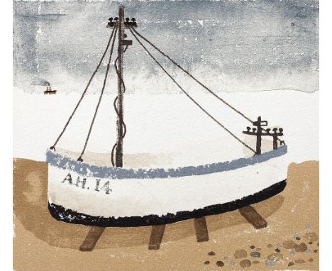 Mary Fedden (1915-2012) Aldeburgh Fishing Boat Archive 2, signed and inscribed in pencil (in the margin) lithograph 16.5cm x 