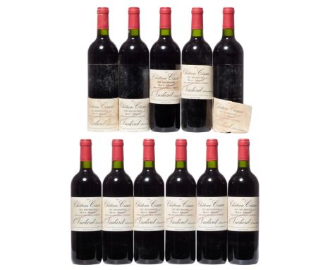 2005 Château Cissac Cru Bourgeois Supérieur, Haut-Médoc, Bordeaux, 11 x 75cl (11)Provenance: Property of a Gentleman, previou