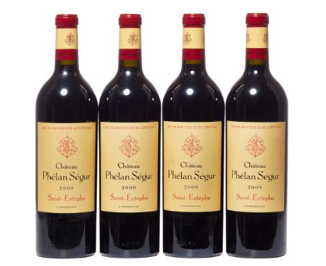 2009 / 2011 Mixed Lot of Château Phélan-Segur, Saint-Estèphe, Bordeaux, 4 x 75cl (2009), 5 x 150cl (2011) (9)Provenance: Prop