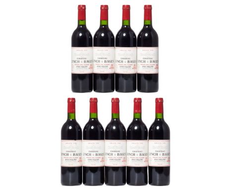 2002 Château Lynch-Bages 5eme Cru Classé, Pauillac, Bordeaux, 9 x 75cl (9)Provenance: Property of a Gentleman, previously sto