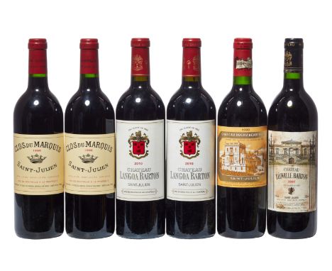 1990 / 2010 Mixed Lot from Saint-Julien, Bordeaux, comprising: 1990 Château Ducru-Beaucaillou 2eme Cru Classé, 1 x 75cl; 1990