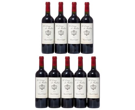 2009 La Dame de Montrose, Saint-Estèphe, Bordeaux 9 x 75cl (9)Provenance: Property of a Gentleman, previously stored in an un